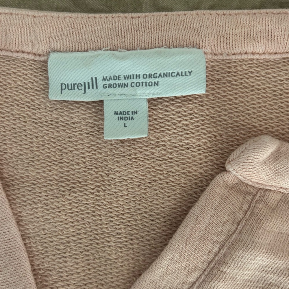 Pure Jill Pink Tunic Style Top